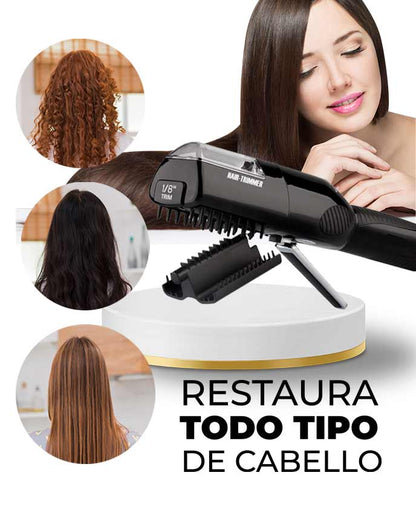 Máquina Quita Horquilla Pro: Puntas Cerradas y Cabello Saludable en Minutos