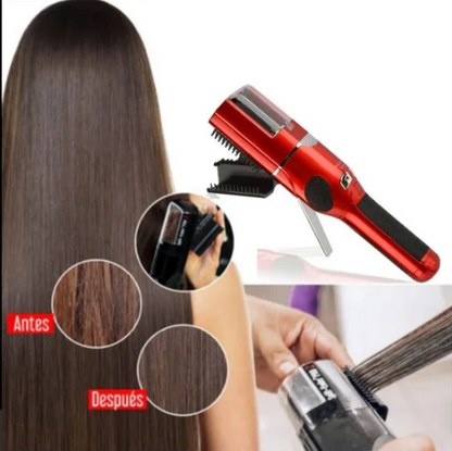 Máquina Quita Horquilla Pro: Puntas Cerradas y Cabello Saludable en Minutos